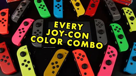 all joycon color combos.